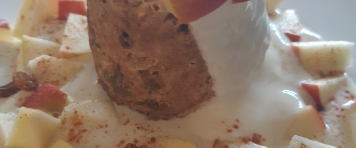 Appel mugcake voor een goede start van de dag Appel mugcake voor een goede start van de dag