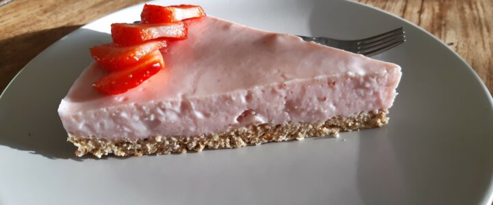 Lekkere en gezonde kwarktaart Lekkere en gezonde kwarktaart